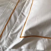 Draps de lit double avec bordure